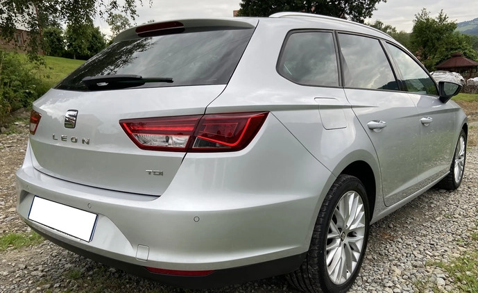 Seat Leon cena 46900 przebieg: 206000, rok produkcji 2016 z Limanowa małe 407